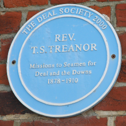 Rev.T.S.Treanor Blue Plaque