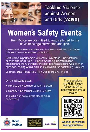 Kent Police Women's Safety Events