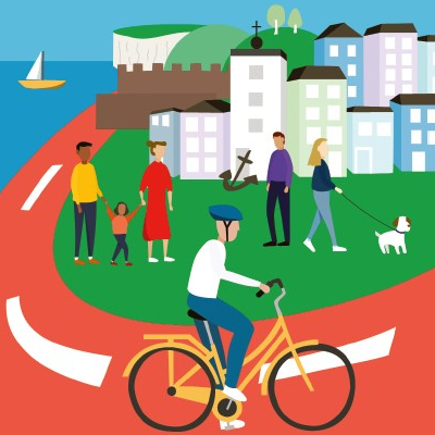 Cover of Cycling & Walking Map