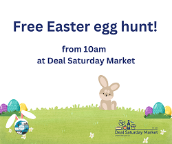 Saturday market Easter Egg hunt
