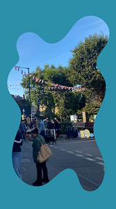 Deal High Street skyline during the 2024 Braderie