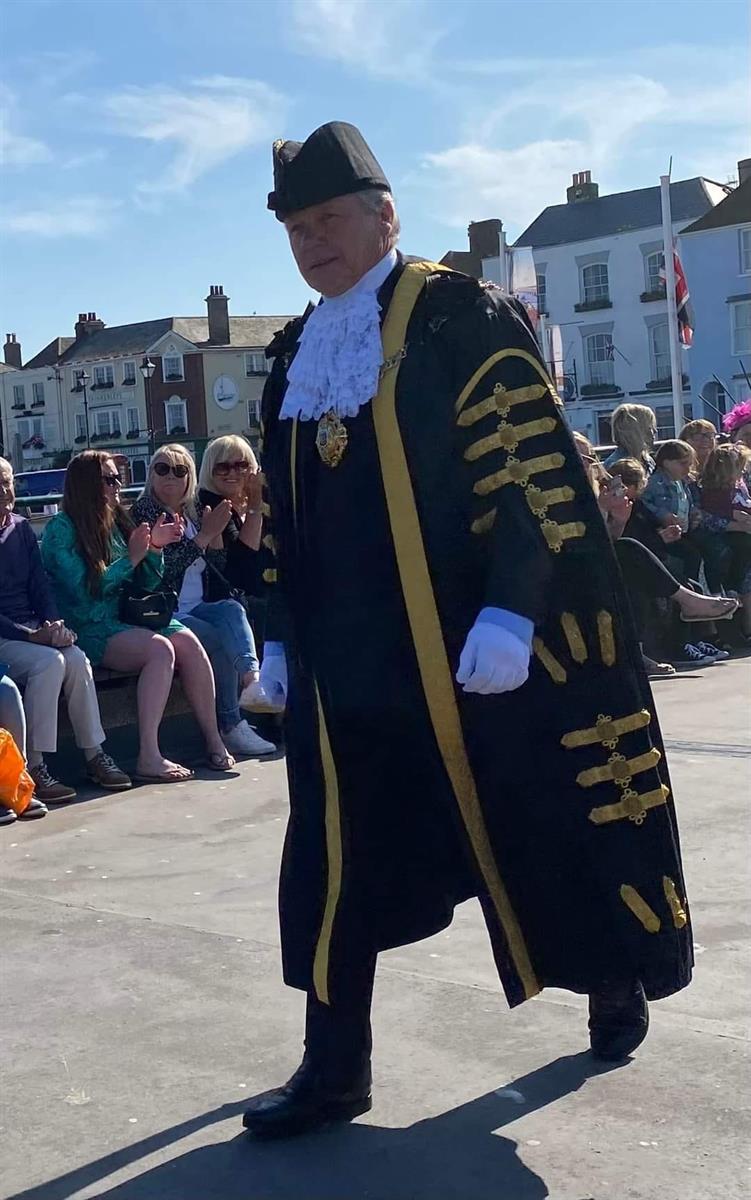 Cllr Oliver Richardson in Deal Pier