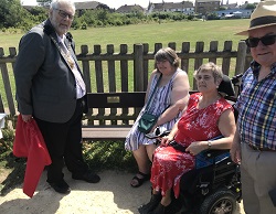 Mayor at North Deal Park 