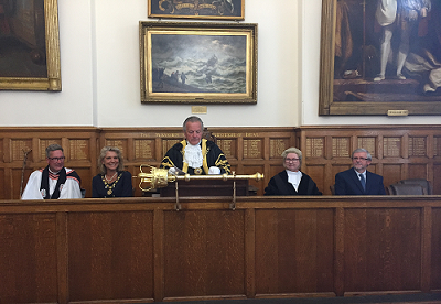 Mayor making ceremony in the Council Chamber