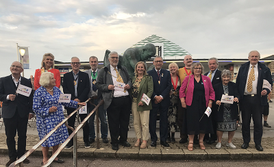 Mayor and Mayoress at Deal Carnival