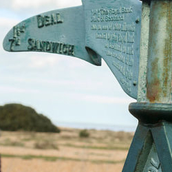 Signpost on the Prom