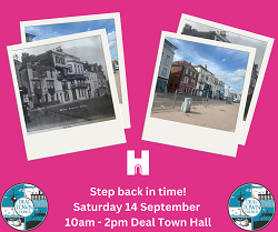 HODS Queen Street in 1900 and today