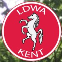 Long Distance Walker Association Kent logo