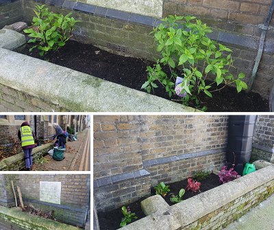 Deal Radio volunteers gardening