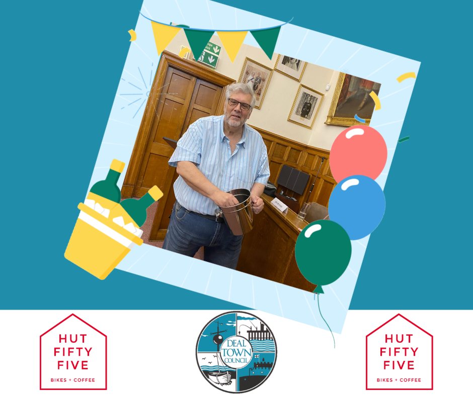 Deputy Mayor Cllr Mike Eddy drew July's lucky winner