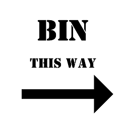Bin this way