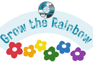 Grow the Rainbow at Pride logo